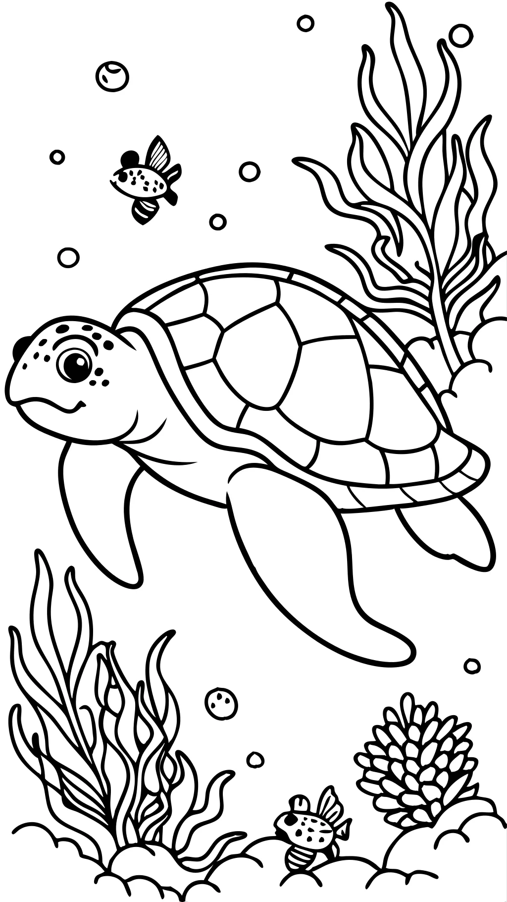 sea turtles coloring pages